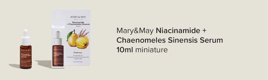 Mary&May Niacinamide + Chaenomeles Sinensis Serum Mini